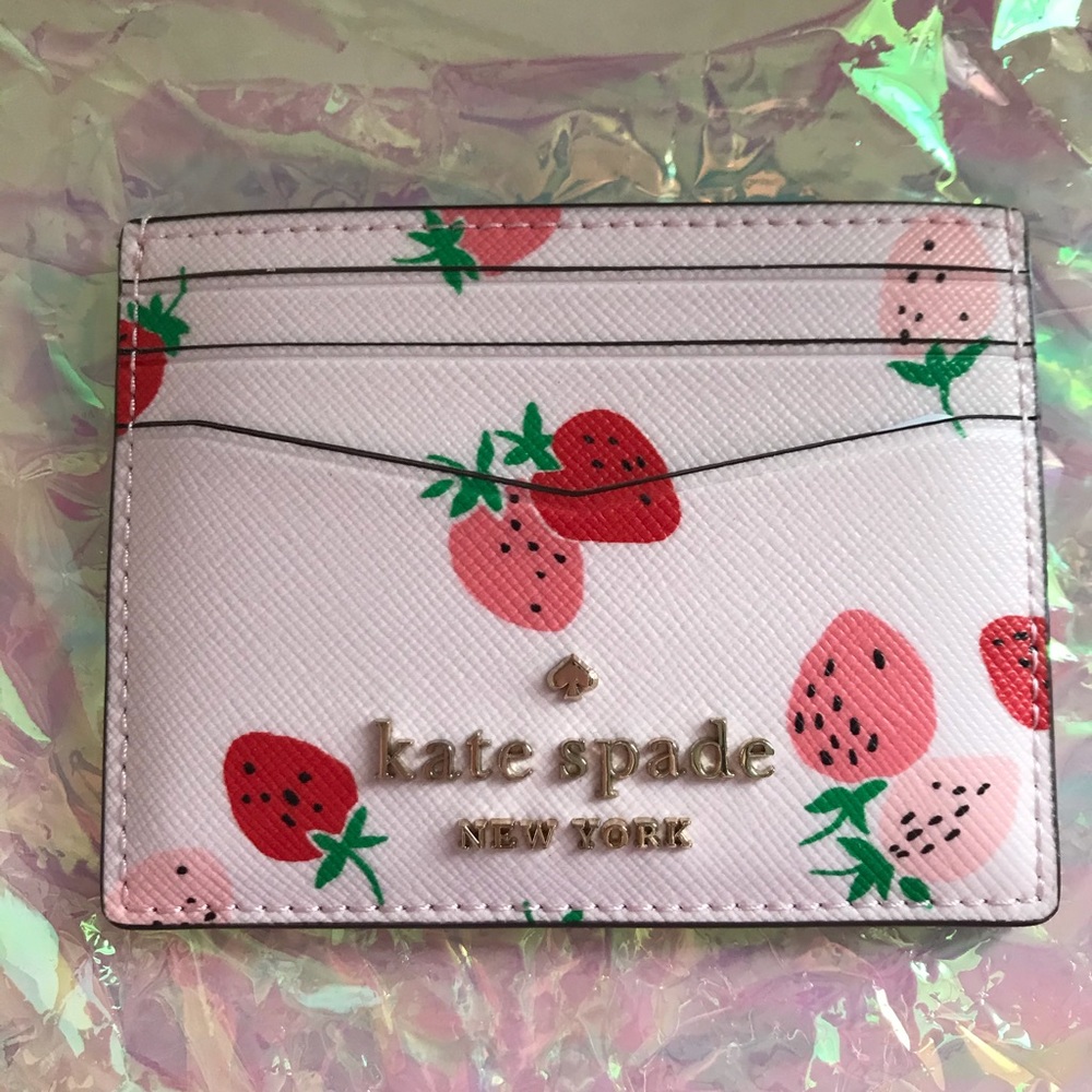Kate Spade Strawberry Cardholder